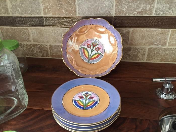 Noritake bowl and plates