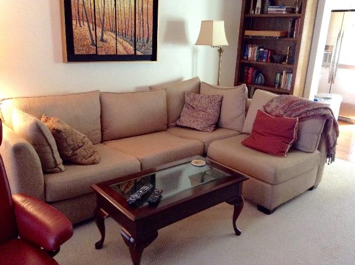 Sectional sofa from Pottery Barn
