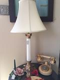 French opalescent Sabino Art Glass Lamp
