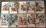 10 Tuck's 10 commandment postcards c1910