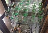 Vaseline Glass, Depression Glass, Crystal 