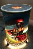 Vintage Motion Lamp, Train