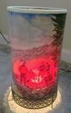Vintage Motion Lamp - Campfire / Waterfall
