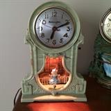 Mastercrafters Girl on Swing Clock