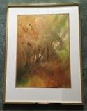 Original Norma L. Jones watercolor