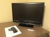 Flat Screen LCD HDTV - Emerson 22" #LC-220EMI w/ Remote and Manual

