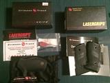 Crimson Trace Laser Grips / LaserGrips - 2 New in Box: LG-375 Taurus Judge and Tracker & Sig Sauer P228/P229 Model LG-229.
 