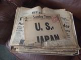 Vintage Newspapers - Kennedy Assassination, Moon Walk, War, and Other Themes