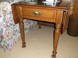 Ethan Allen drop leaf side table