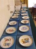  Hummel Christmas plates w/boxes