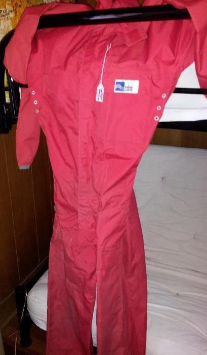 Jump suit used for sailing...  original cost $500.00 !  