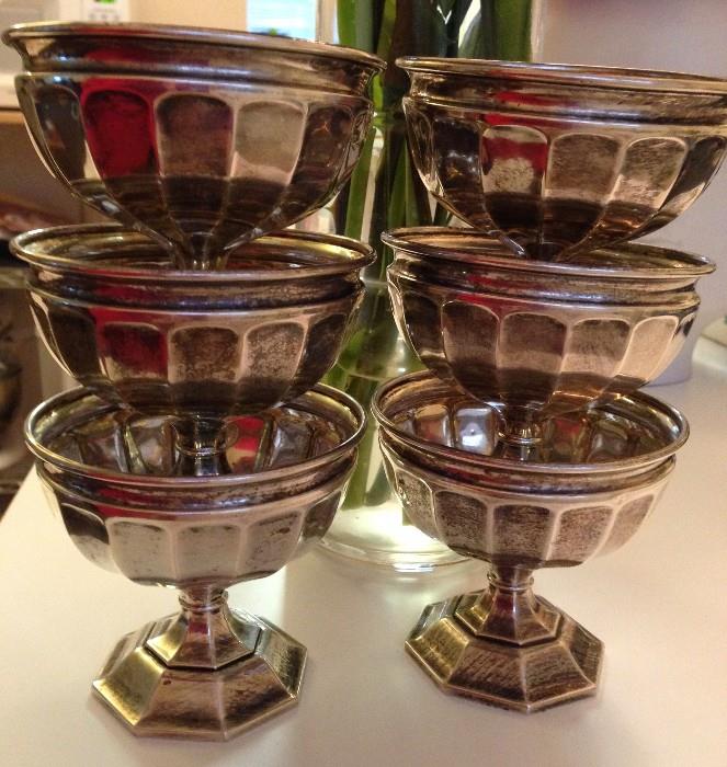 sterling cups for special toasts