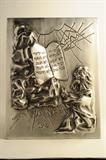 SALVADOR DALI LIMITED EDITION PLAQUE, THE TEN COMMANDMENTS