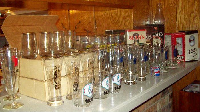 Vintage Coors glasses from the 1960s.