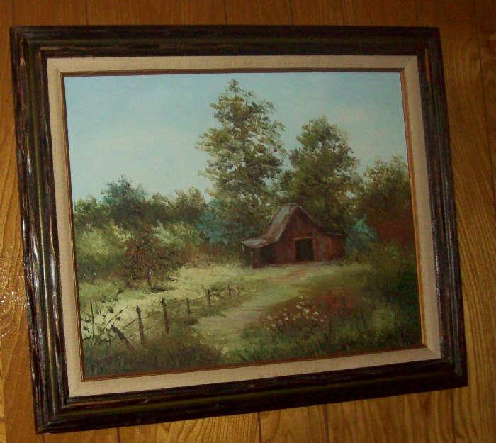 Rural artwork.