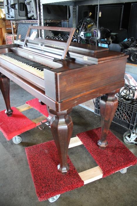 A19#5 Harold Potter Pump Organ Working Dark Finish Condition of 8 #A19242015