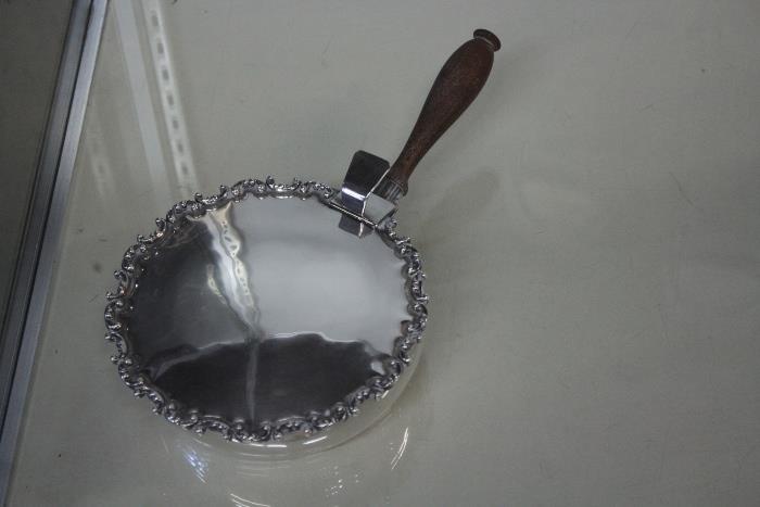 Sanborns Mexican Sterling Handy Butler Approx Total Weight with Handle 20.8 Troy Ounces