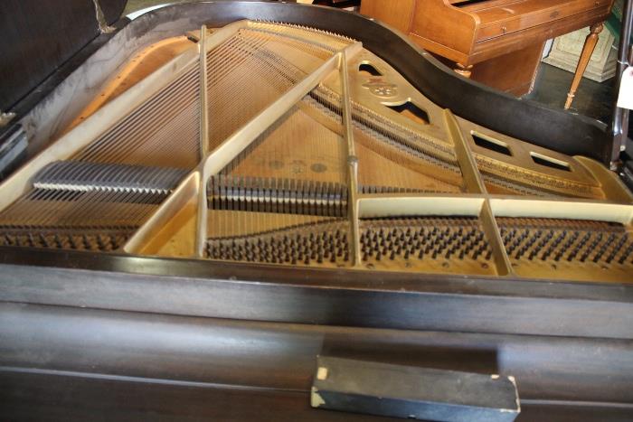 B168 #11 Chickering 5’9” 1926 Player Piano works, *finish rough,music rack broke* #142304 Condition of 6/7