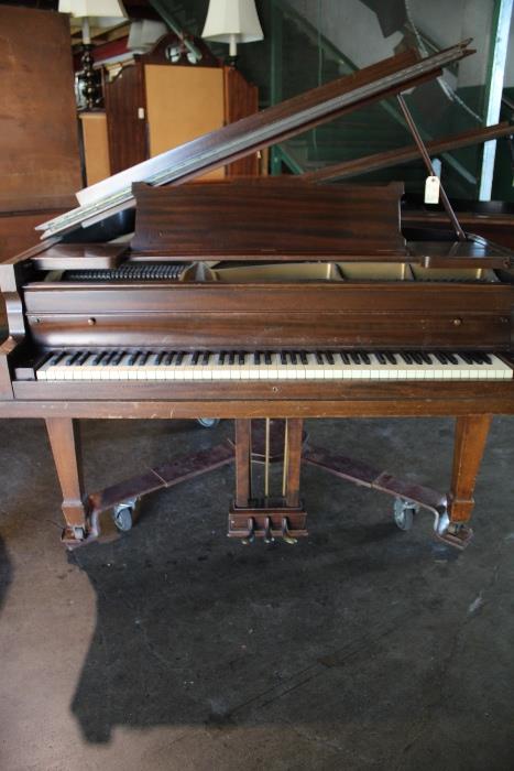 B170 #12 Hazelton Bros. 5’1” 1918 baby Grand Piano *finish rough* #68025 Condition of 6/7