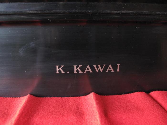 B110 #1 K.Kawai 5’10” 1981 Black Satin  Baby Grand Piano #1241971 Condition of 8/9