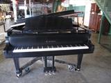 B110 #1 K.Kawai 5’10” 1981 Black Satin  Baby Grand Piano #1241971 Condition of 8/9