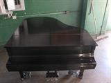 B110 #1 K.Kawai 5’10” 1981 Black Satin  Baby Grand Piano #1241971 Condition of 8/9