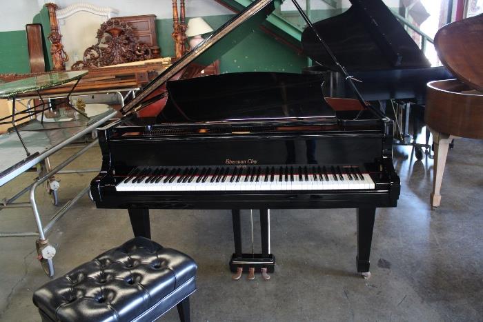 A19 #3 Sherman Clay by Sojin 5’10” Model RG-2 1987 Black Hi Gloss Grand Piano #GO19733 Condition of 9/10