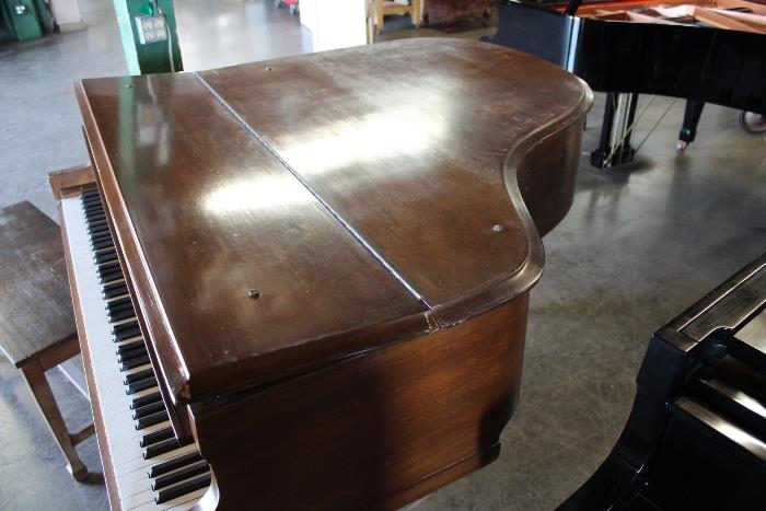 A54 #4 Brambach 4’9” 1928 Baby Grand Piano *finish very rough* #62934 Condition of 7/8
