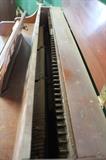 A4- #6 Cable 42” 1937 Mahogany Console Piano *keys rough, finish very rough* #307126 Condition of 6