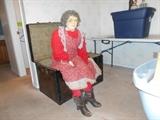 Folk art life size mannequin