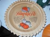 Pumpkin Pie dish
