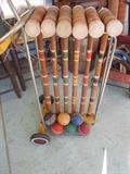 Vintage Croquet Set