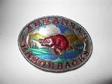 Razorback belt buckle