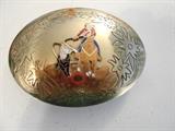 Rodeo Belt Buckle German Silver