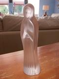 Lalique France frosted crystal “Madonna” figurine