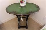 Painted drop leaf table, circa 1930s-1940s