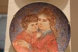 Edna Hibel limited edition collector's plates