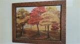 Vintage original oil painting