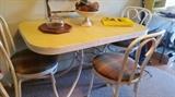 Small formica table & chairs