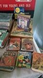 Lots of vintage and antique books