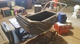 Antique baby stroller