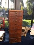 Antique watch makers tool box.