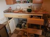 Various Vintage Kitchen in the Basement too