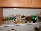 Various Mid Century Glassware