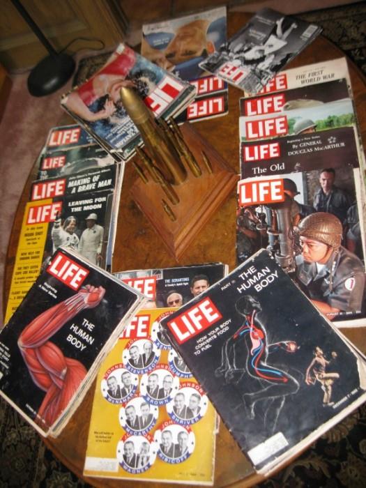 LARGE COLLECTION OF LIFE MAGAZINES