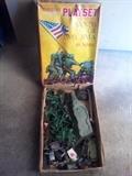 SANDS of IWO JIMA PLASTIC TOY SET by MARX