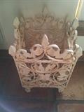 VICTORIAN IRON BASKET