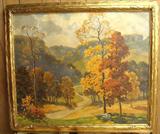 Holdger W. Jensen Oil on Canvas painting