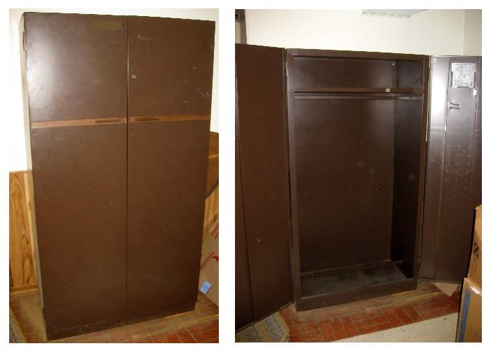 Metal 2-door cabinet