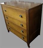 C/1850 Walnut 4 drawer Highboy 